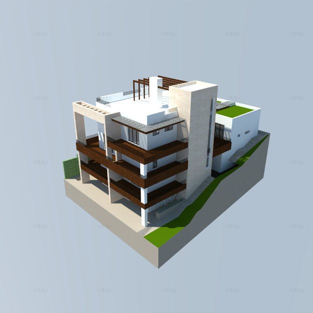 Big house 3D model_2