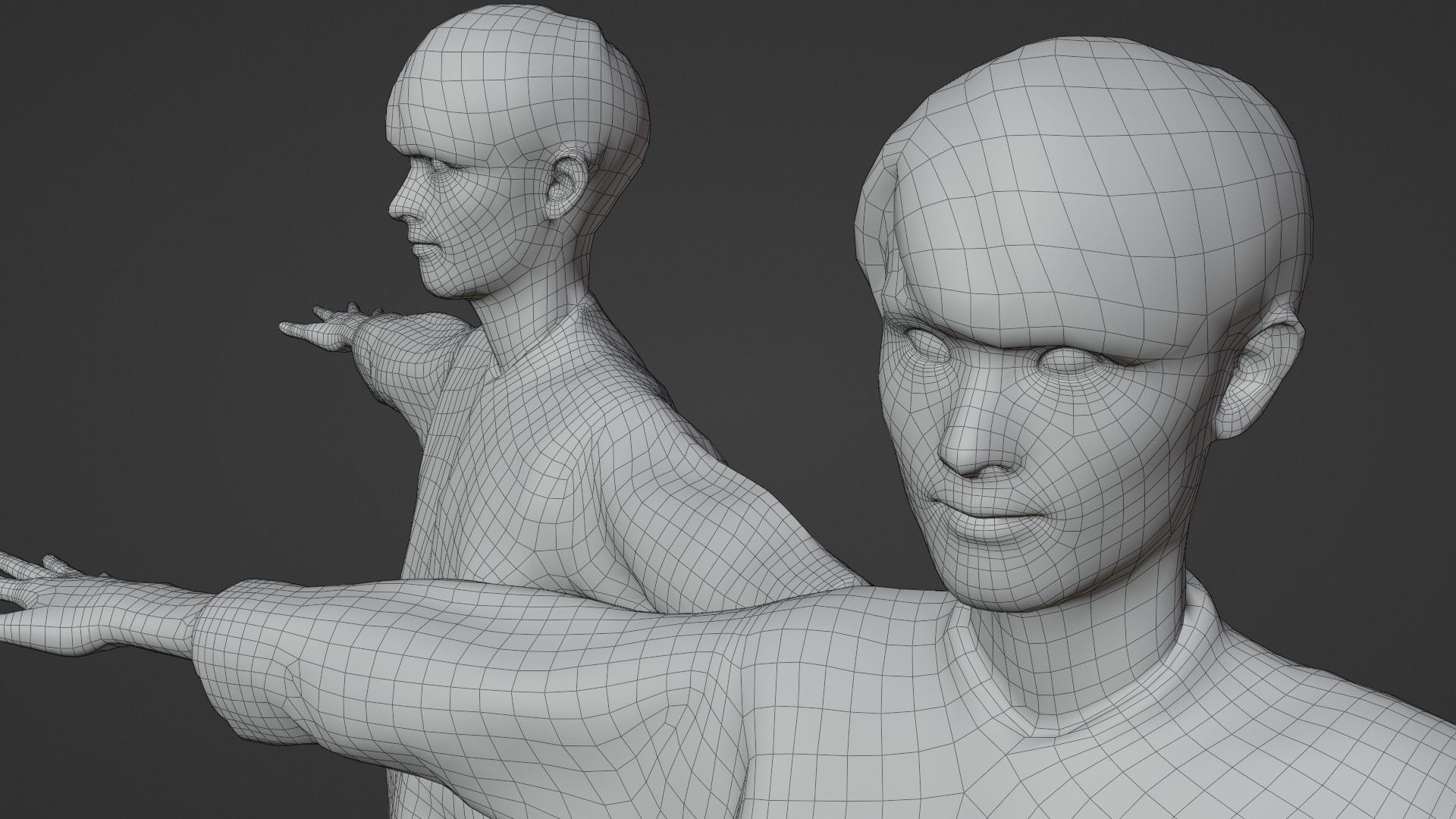 Asian Man Animation 3D 153 Toshi Low-poly 3D model_4