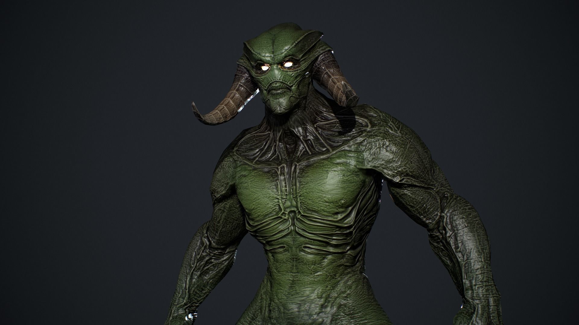 Demon Character 10 Low-poly 3D model_13