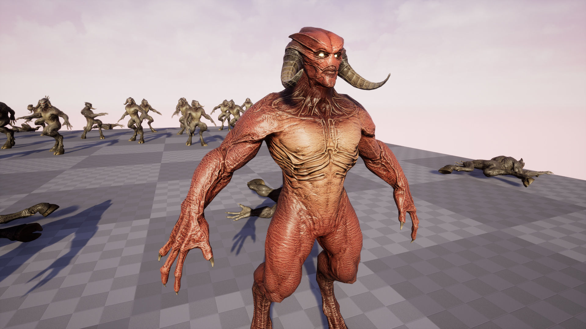 Demon Character 10 Low-poly 3D model_22