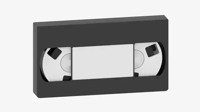 Cartoon Vintage VHS Tape