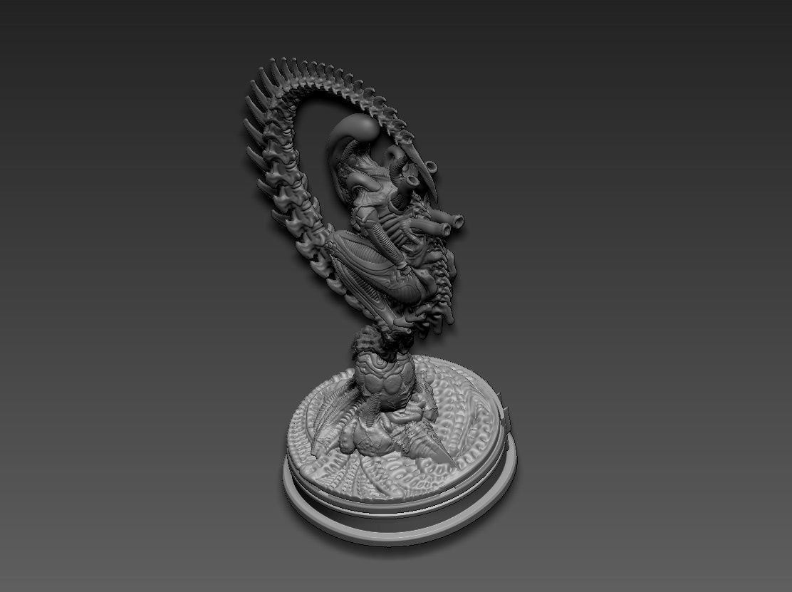 Alien 3D print model_18