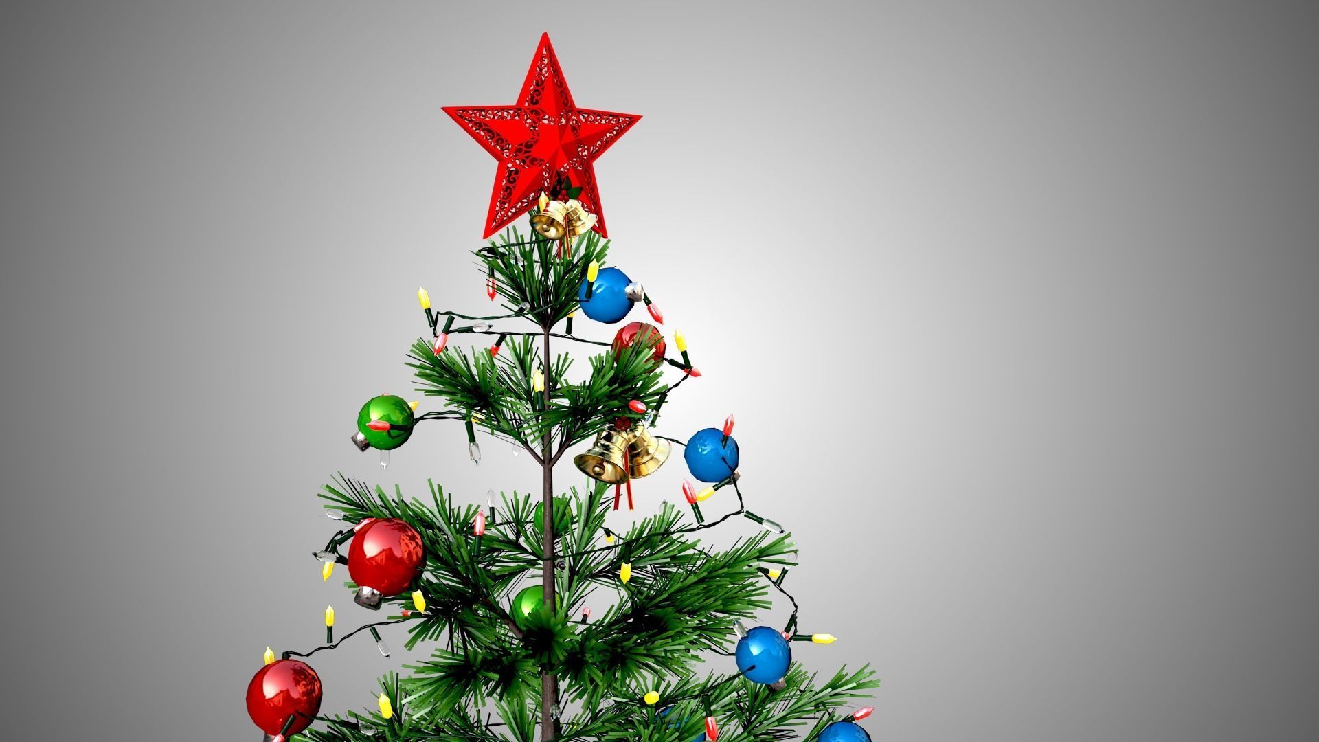 CHRISTMAS TREE 3D model_2