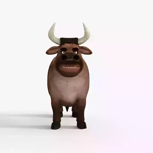 Cartoon Bull