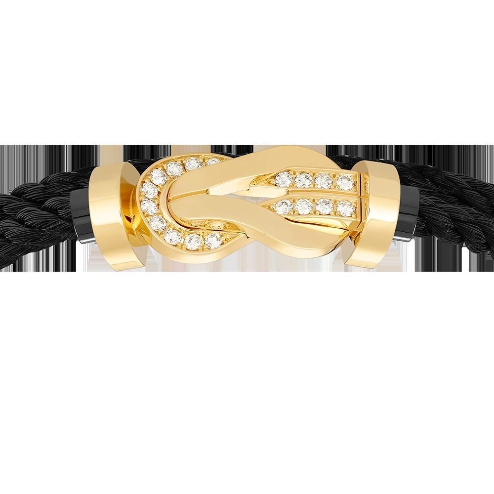 Chance Infinie Large bracelet 3D print model_1