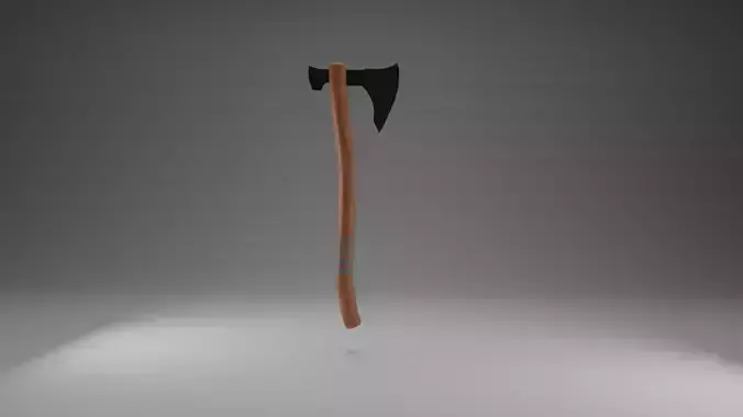 3D model of an axe