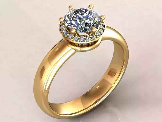 Minou D Engagement Ring 1ct