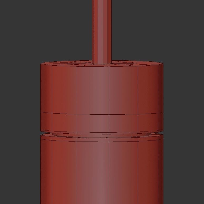 Elon Gold 3D model_2