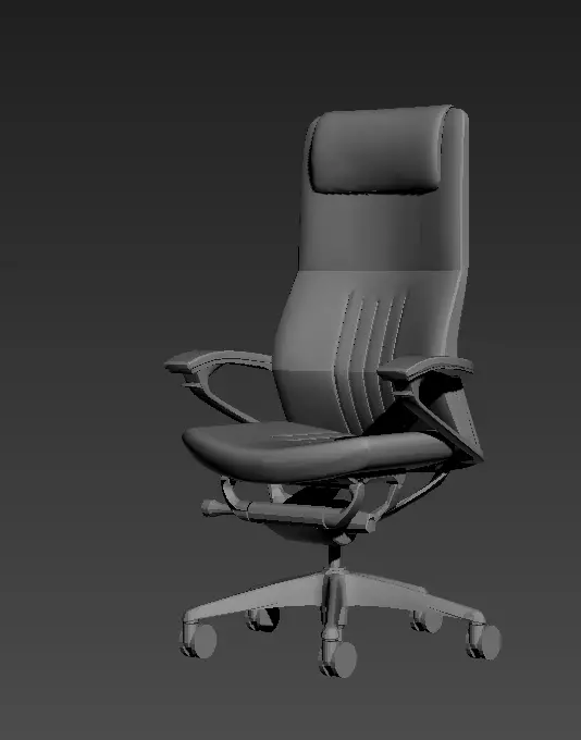 office chair 3D model_0