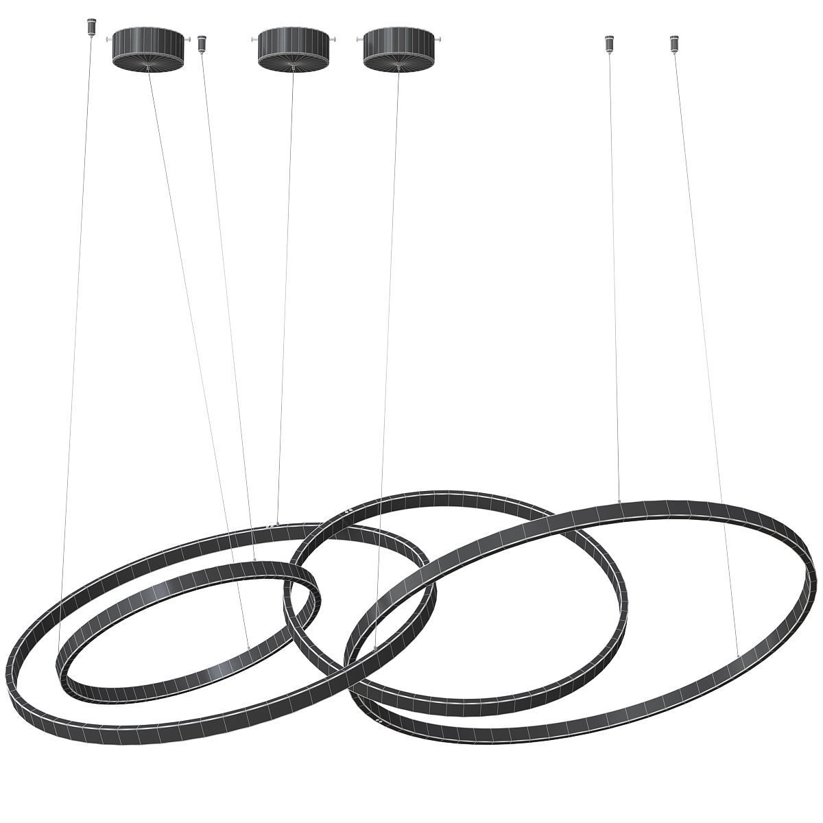 Oracle Rings Horizontal by Anzazo 3D model_1