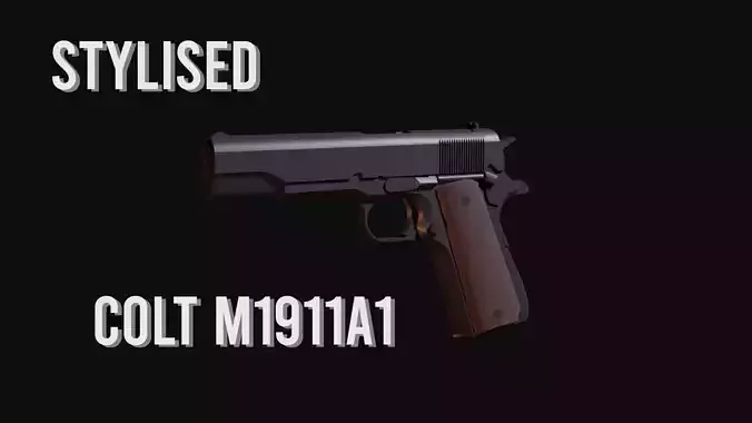 Colt M1911A1 Stylised WW2 Pistol