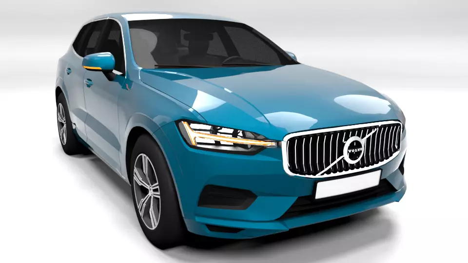 VOLVO XC60 Low-poly 3D model