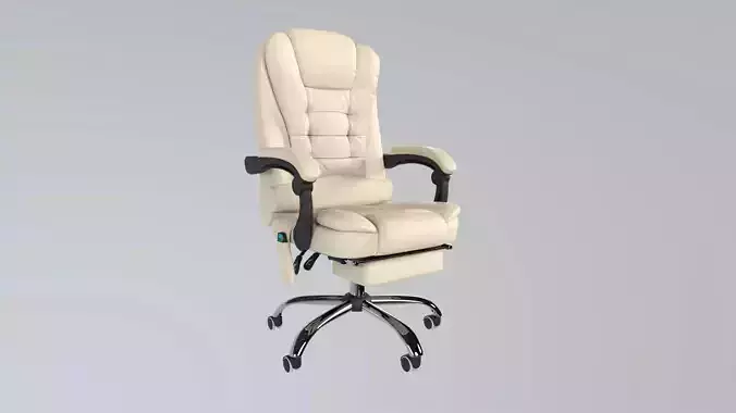 Office Chair Low-poly 3D model