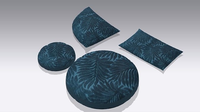 Pillow Low-poly 3D model