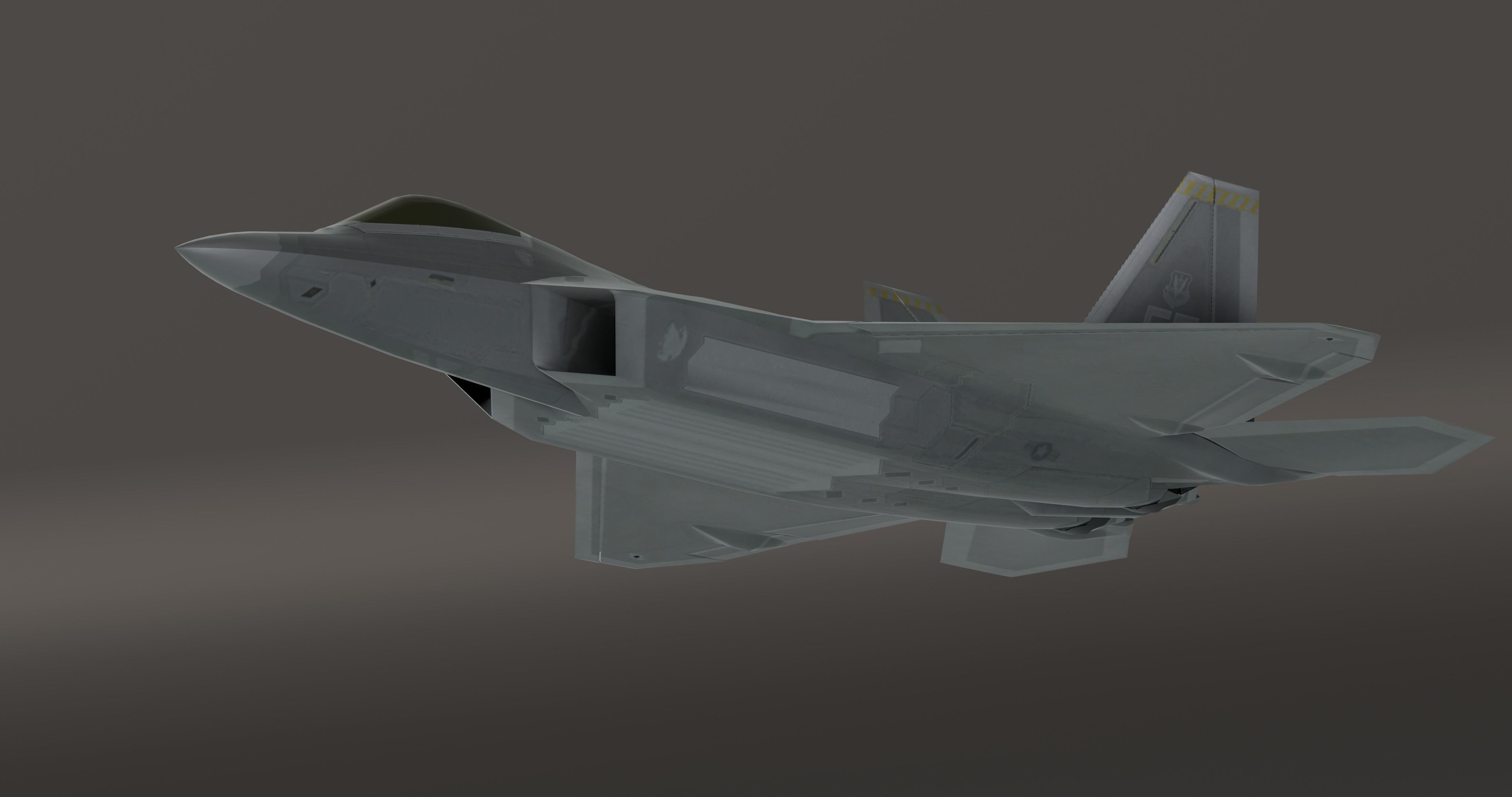 F-22 raptor - Photorealistic 3D model_18