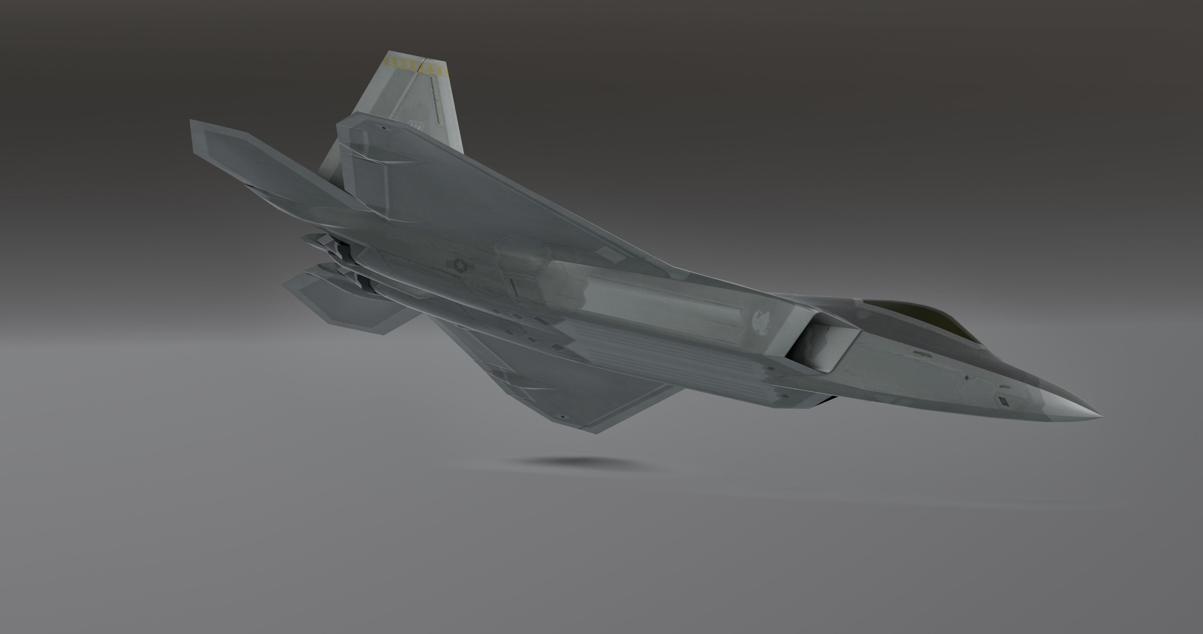 F-22 raptor - Photorealistic 3D model_6