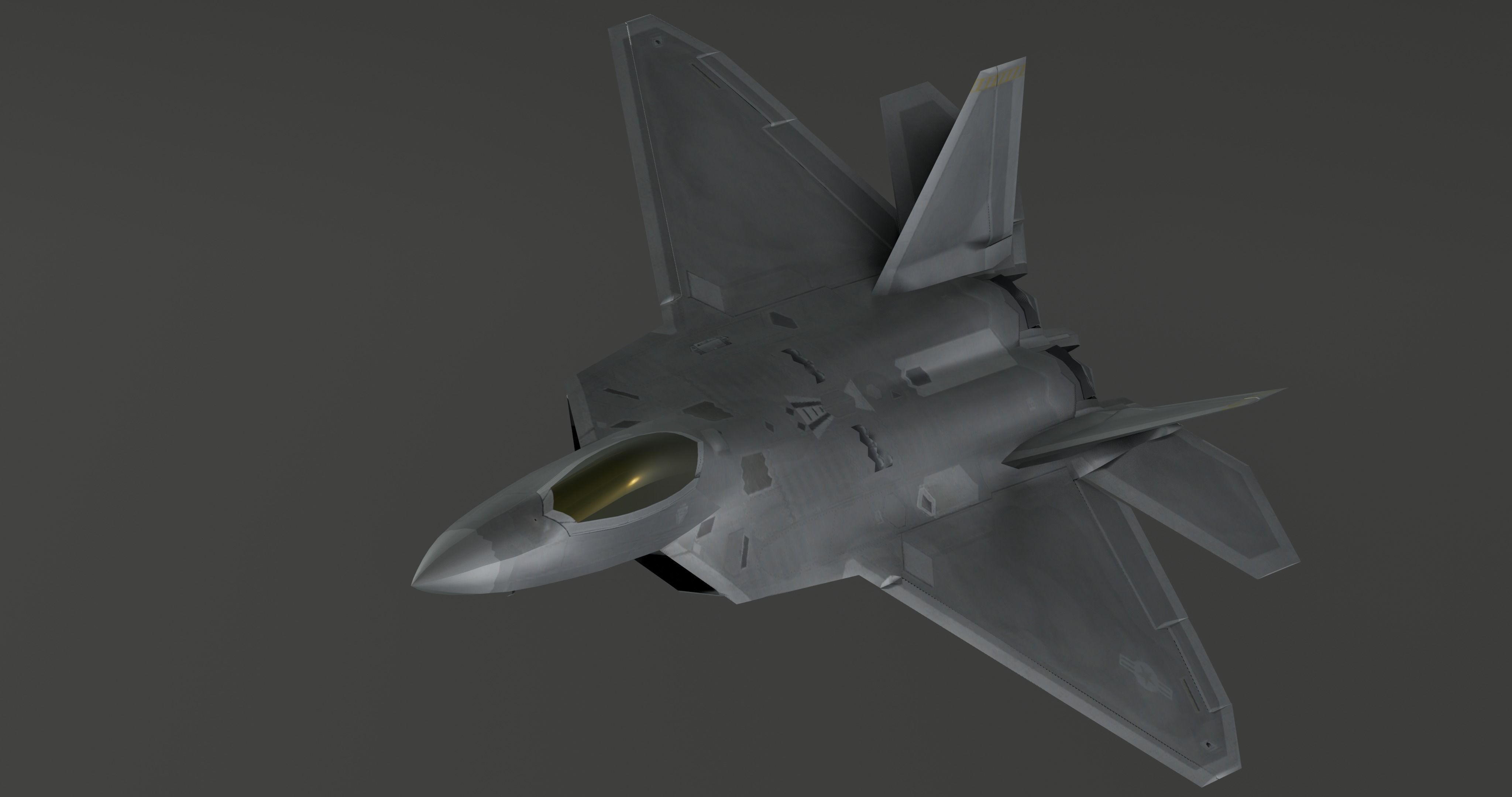 F-22 raptor - Photorealistic 3D model_17
