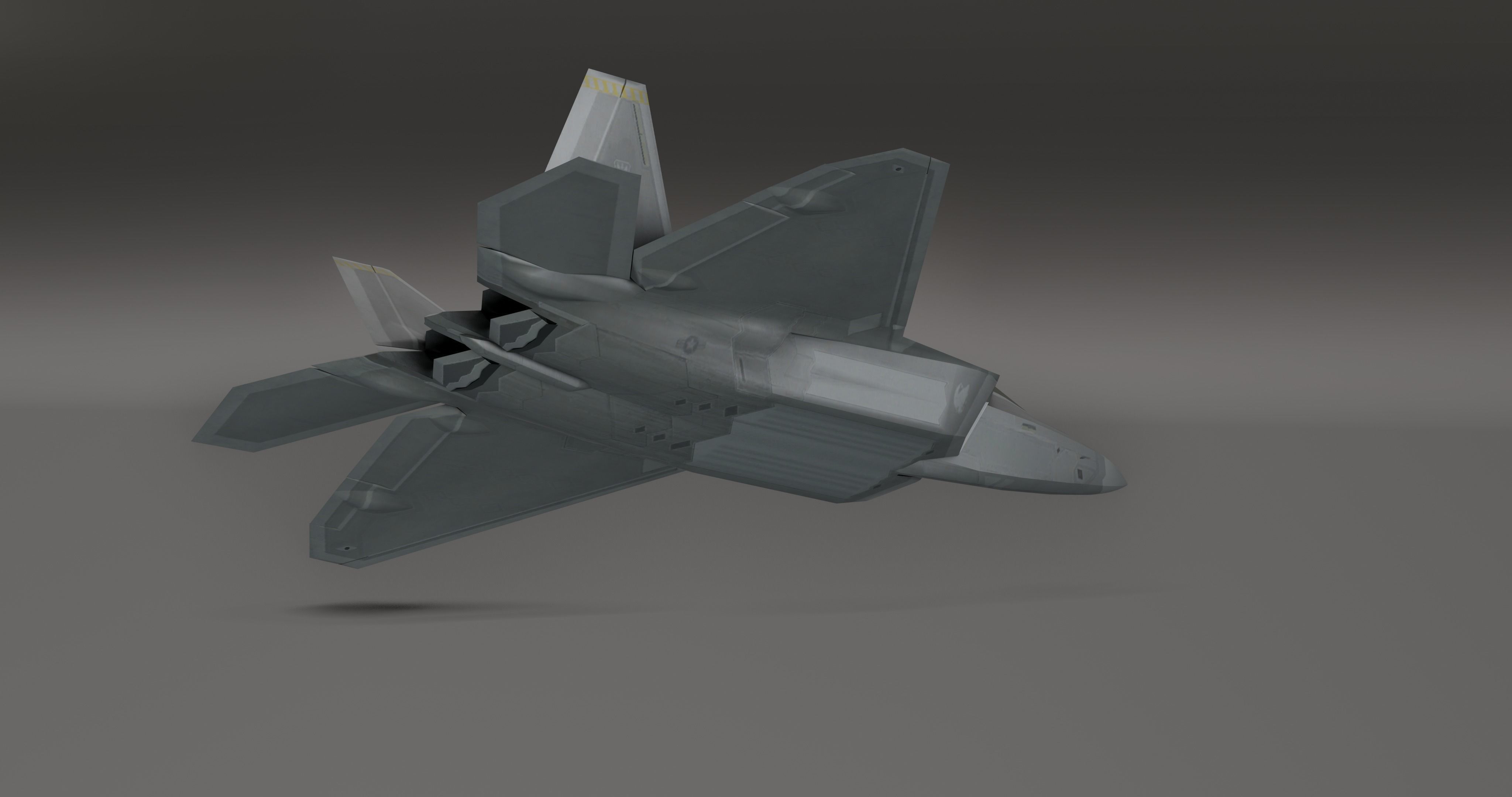 F-22 raptor - Photorealistic 3D model_8