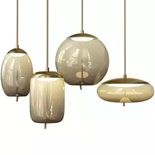 Knot Small Amber Glass