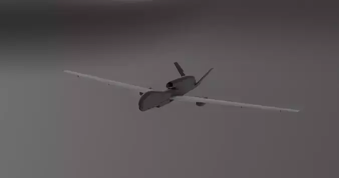 uav Drone G- hawk - Photorealistic