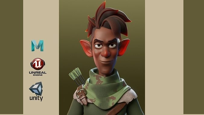 Dom Rig 3D model
