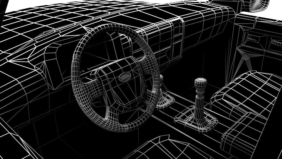 LAND ROVER DISCOVERY 2003 Low-poly 3D model_9