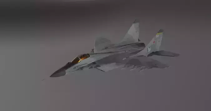 MIG 29 - Fighter Jet - Photorealistic