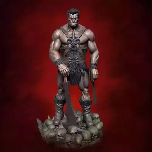 Nosferatu Zodd from Berserk for 3D printing