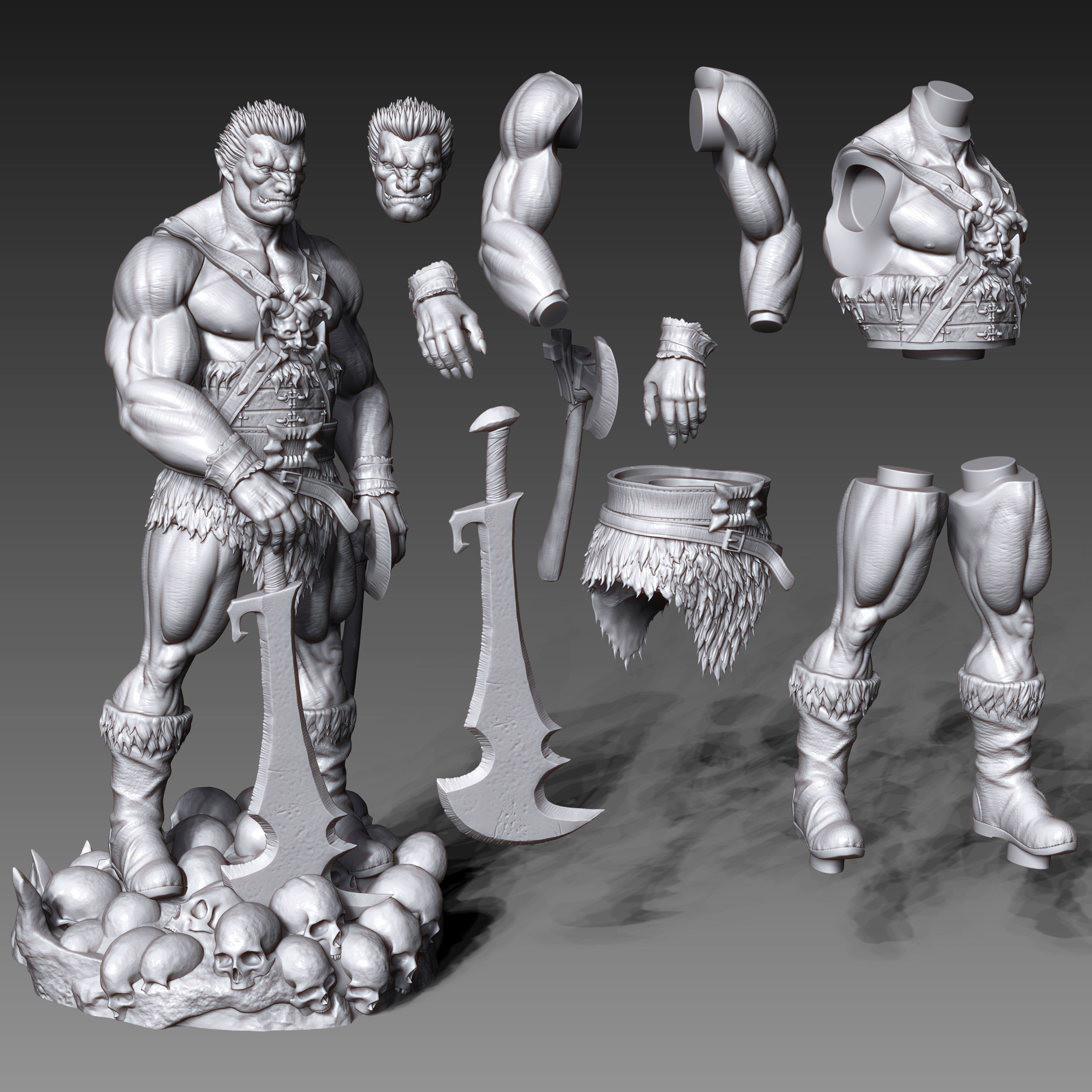 Nosferatu Zodd from Berserk for 3D printing 3D print model_2