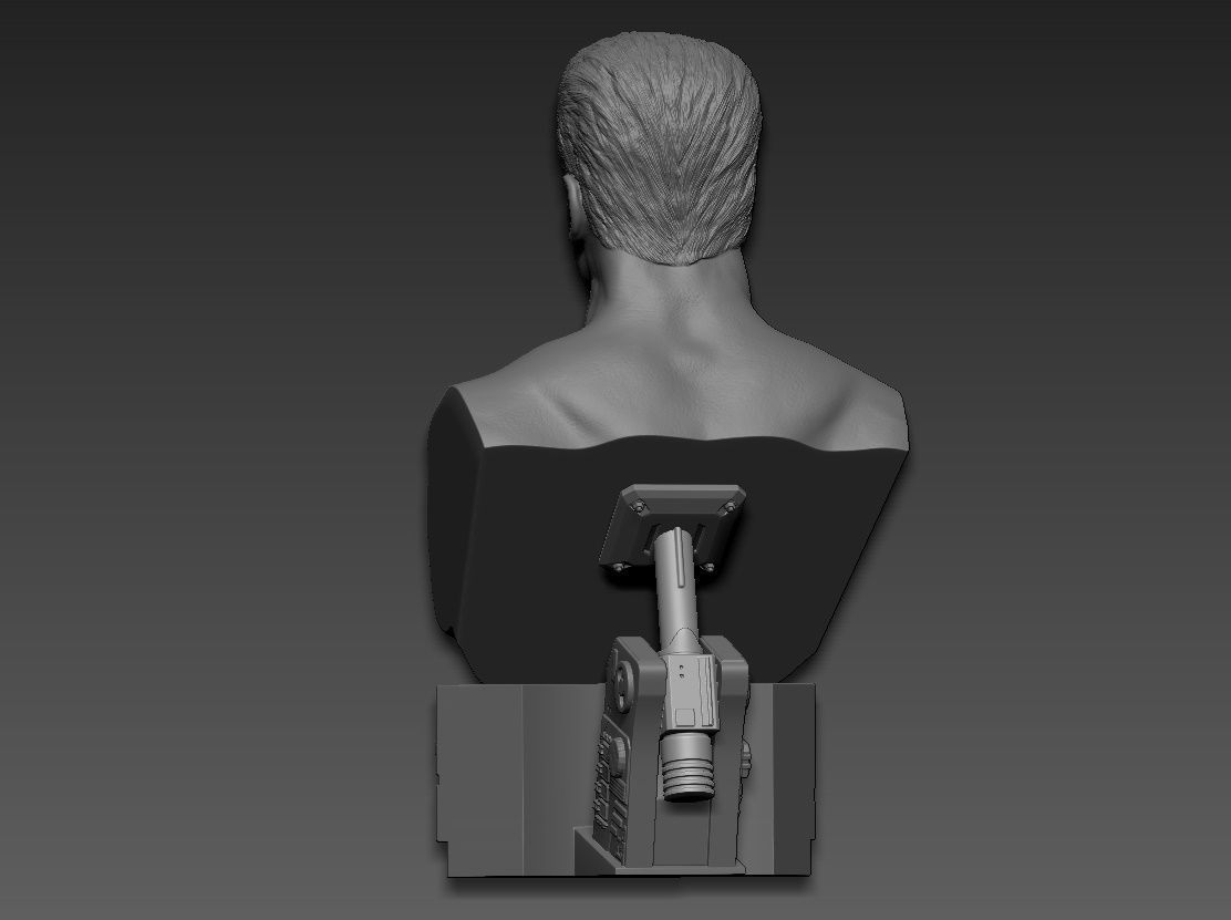 Terminator 2 Judgment Day 1991 Bust 3D print model_7