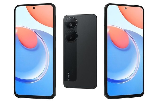 Honor Play 8T Black 3D model