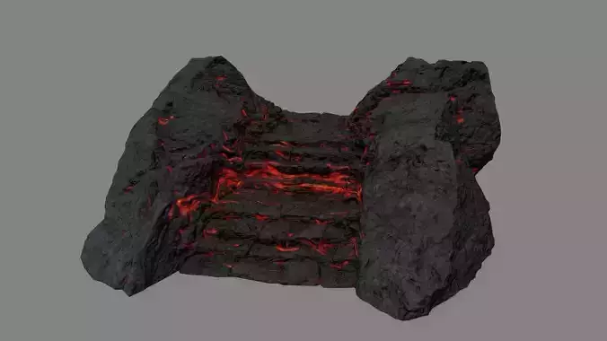 lava stairs