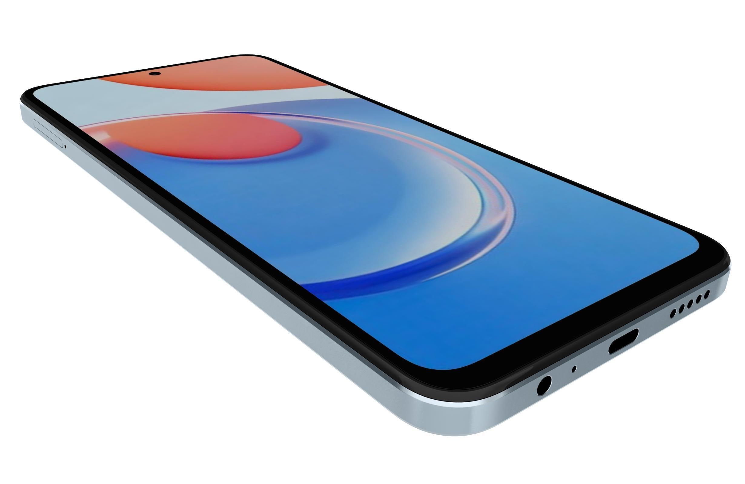 Honor Play 8T Blue 3D model_12