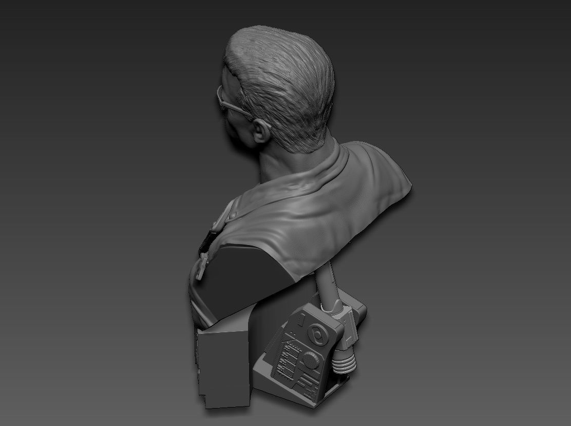 Terminator 2 Judgment Day Bust 2 3D print model_20