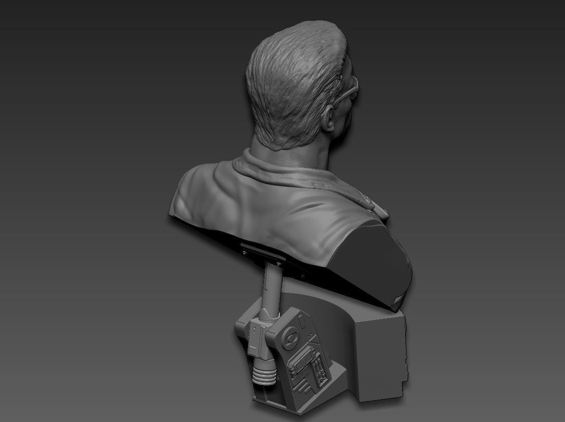 Terminator 2 Judgment Day Bust 2 3D print model_21