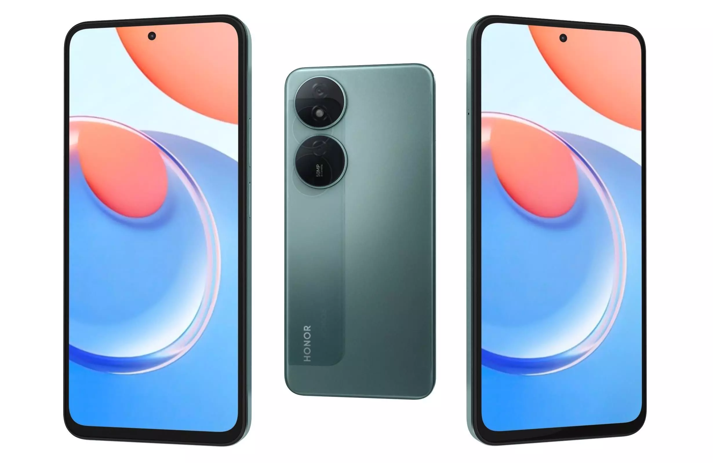 Honor Play 8T Green 3D model_0