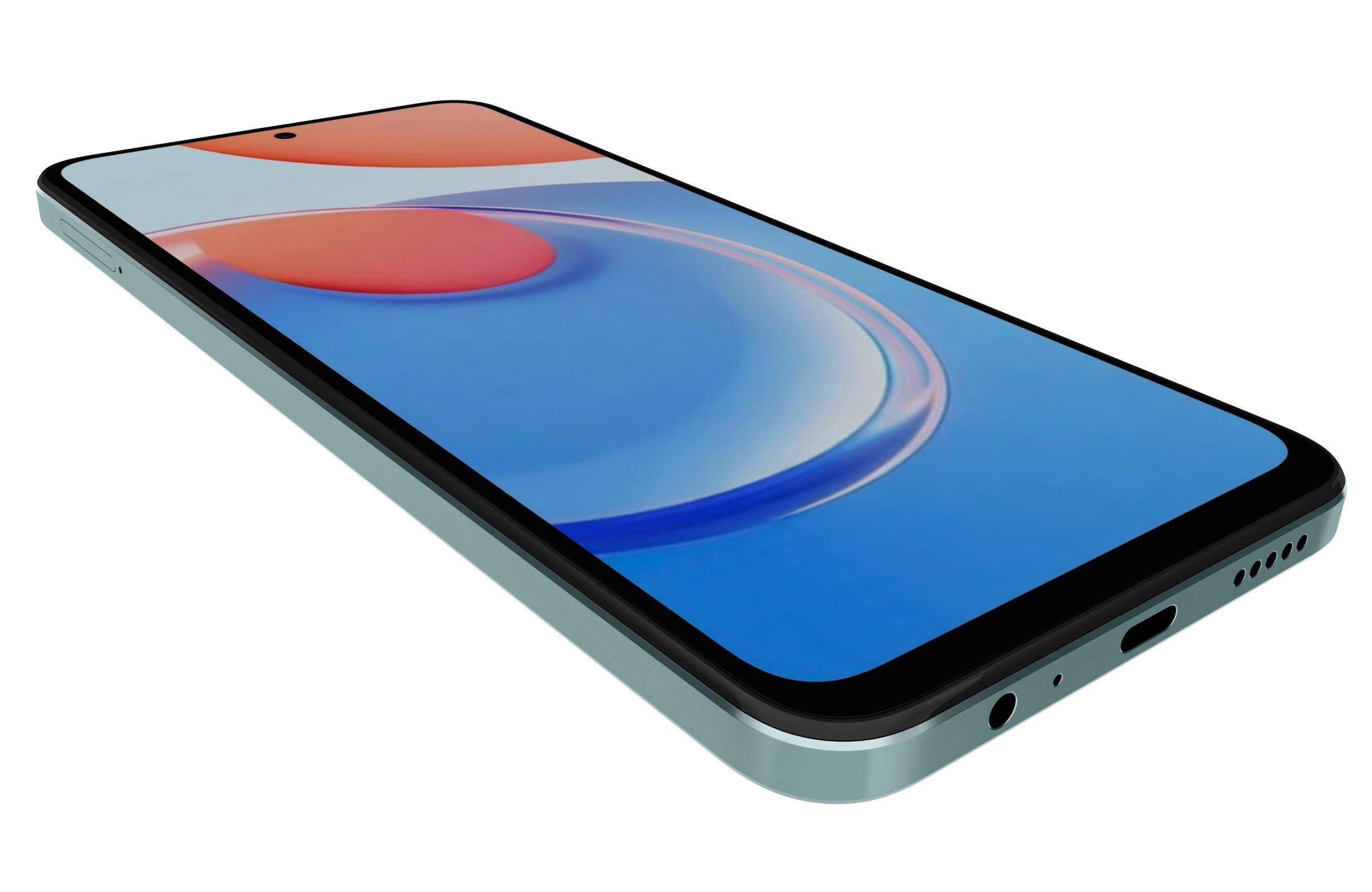 Honor Play 8T Green 3D model_11