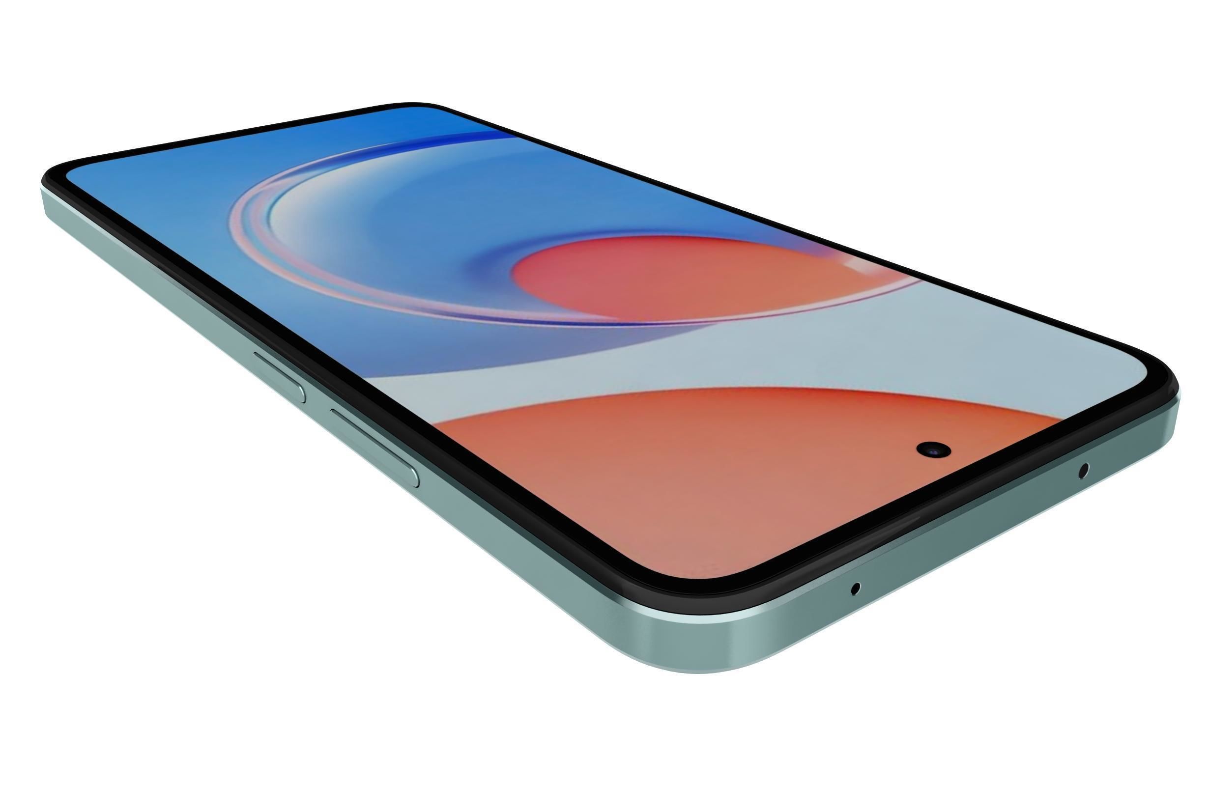 Honor Play 8T Green 3D model_12