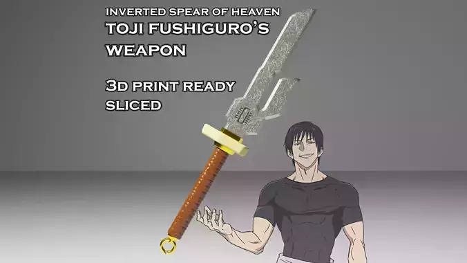 Toji Fushiguro Dagger - Jujutsu Kaisen Cosplay - 3D Print Ready 3D print model