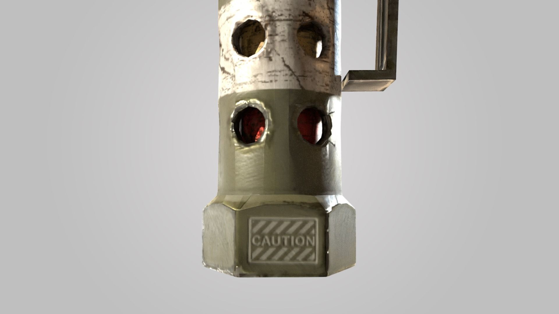 Stun Grenade - Military 3D model_9
