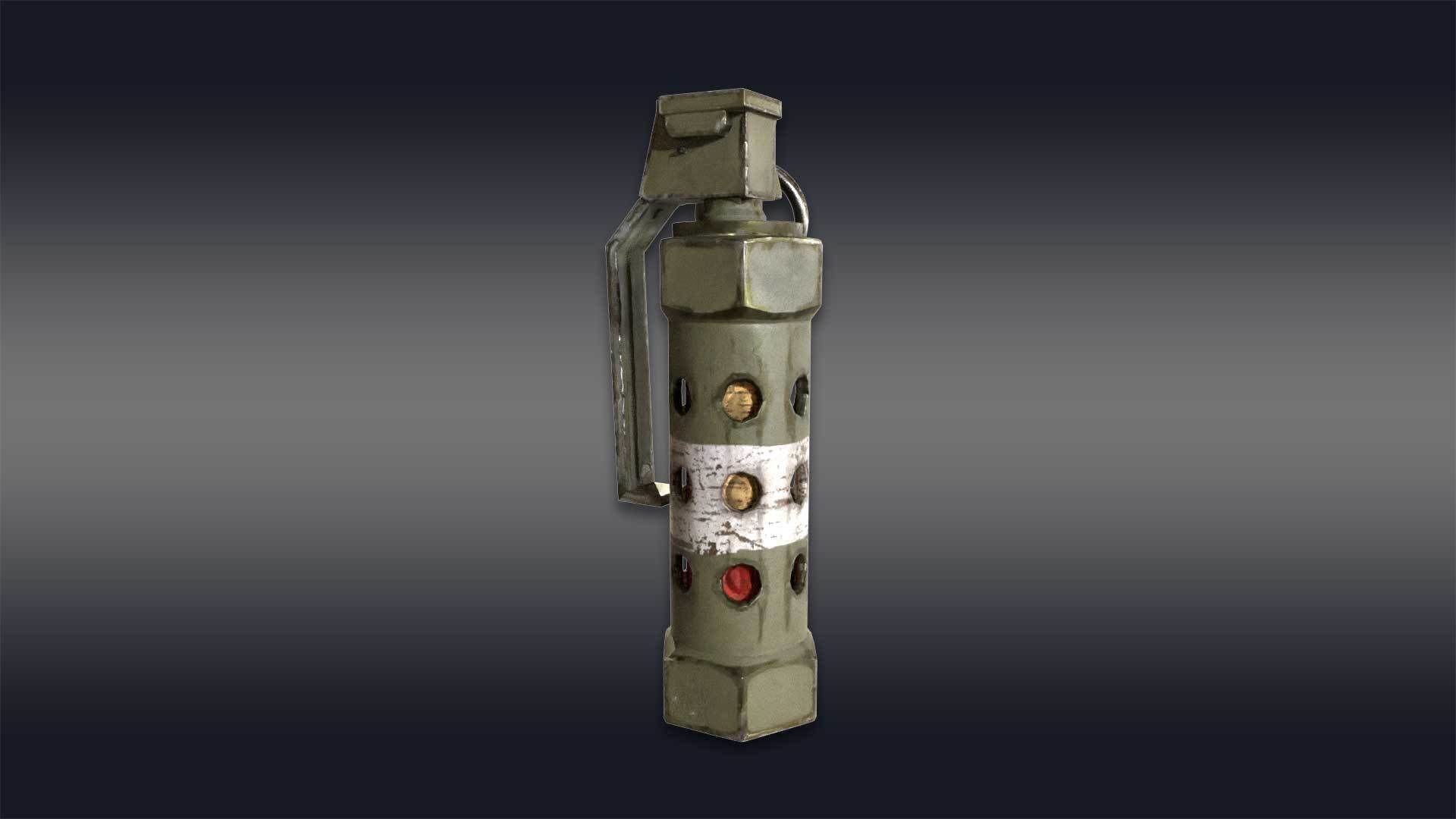 Stun Grenade - Military 3D model_2