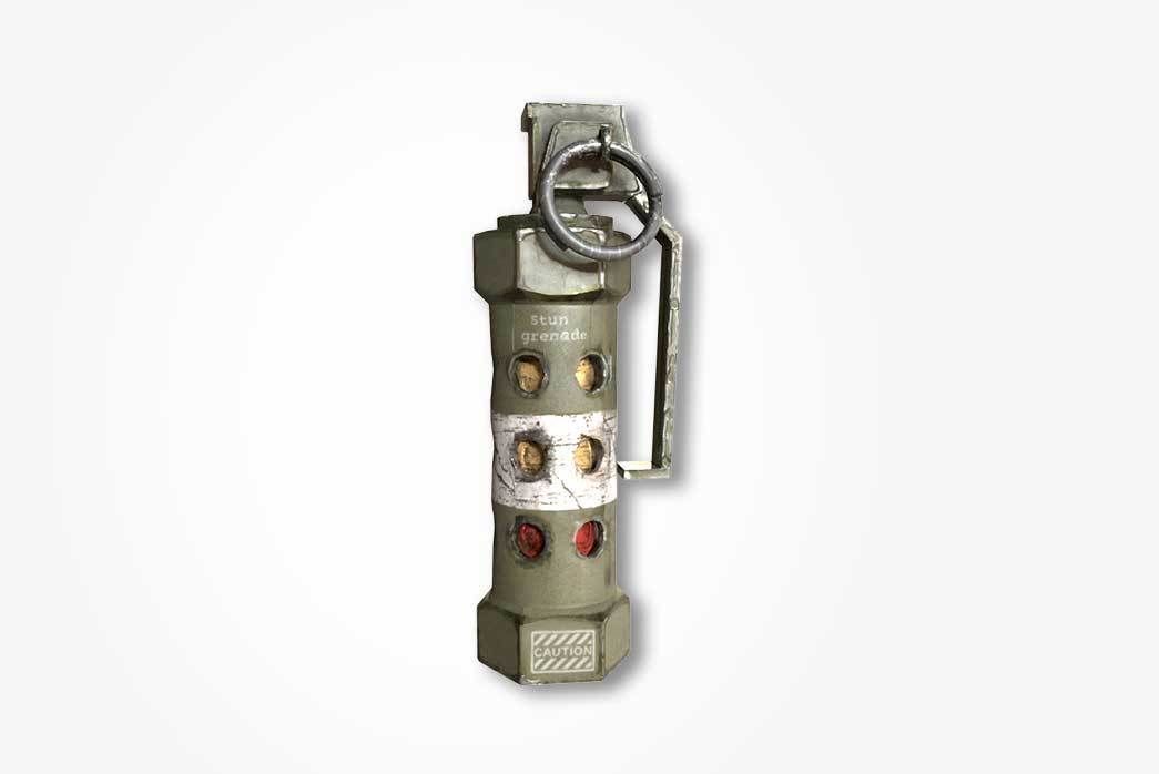 Stun Grenade - Military 3D model_11