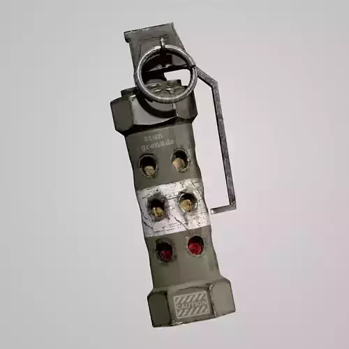 Stun Grenade - Military 3D model