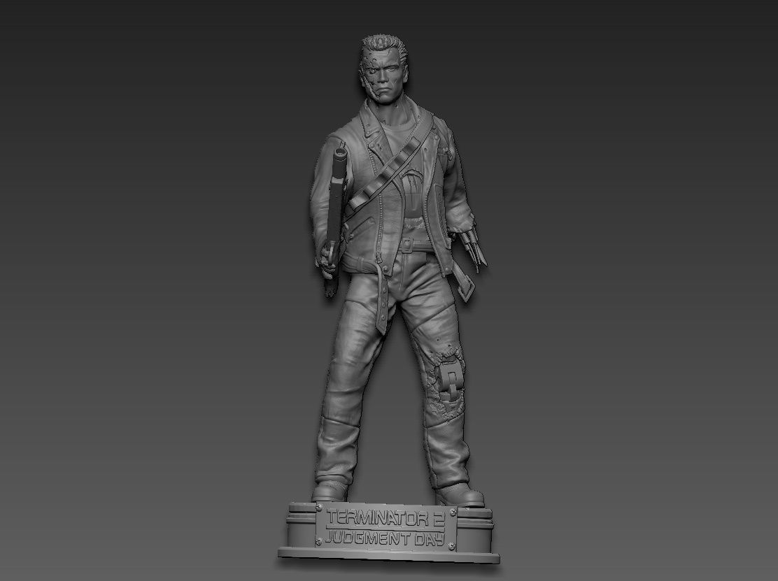 Terminator 2 judgment day V2 3D print model_15