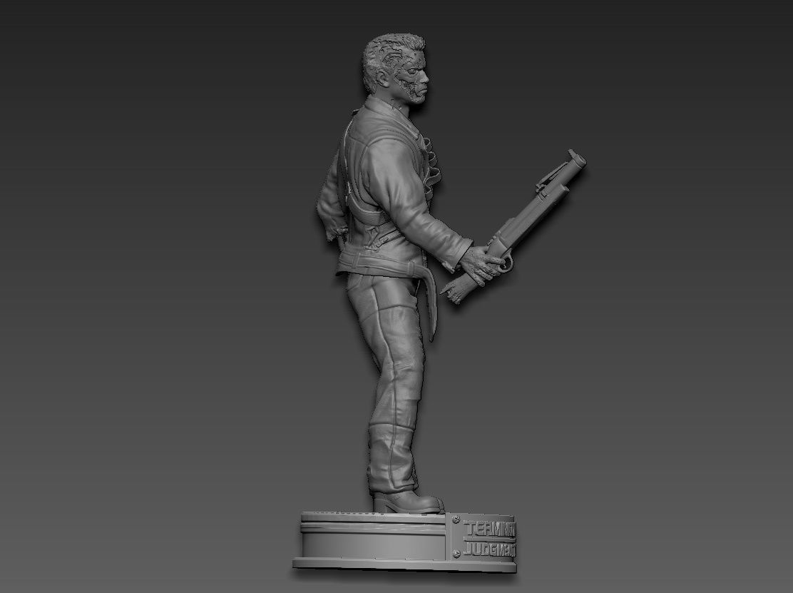 Terminator 2 judgment day V2 3D print model_12