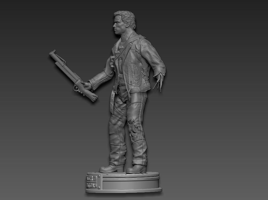 Terminator 2 judgment day V2 3D print model_4