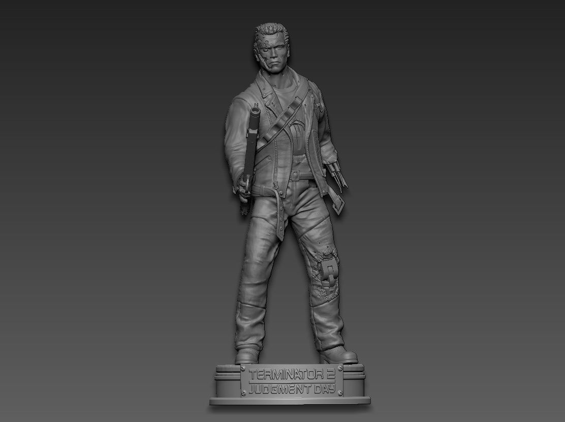 Terminator 2 judgment day V2 3D print model_1