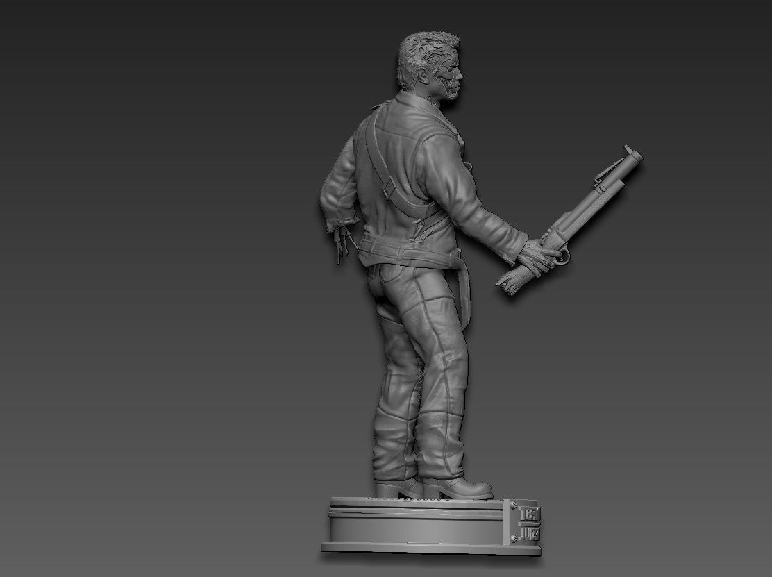 Terminator 2 judgment day V2 3D print model_11