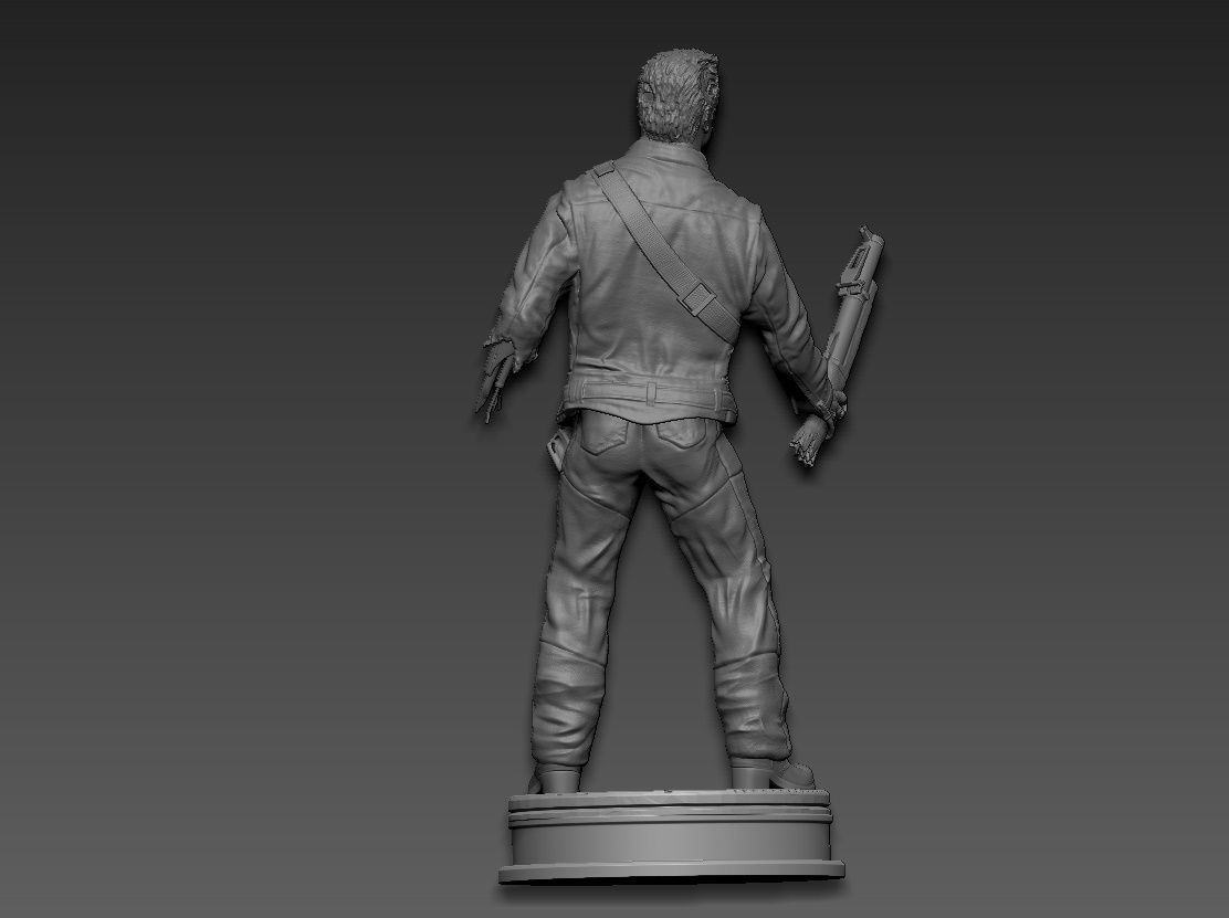 Terminator 2 judgment day V2 3D print model_9