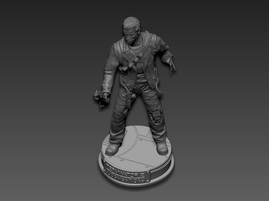 Terminator 2 judgment day V2 3D print model_17